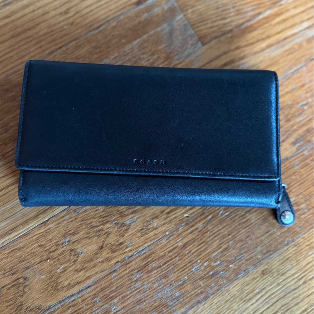 Vintage Coach Leather Wallet